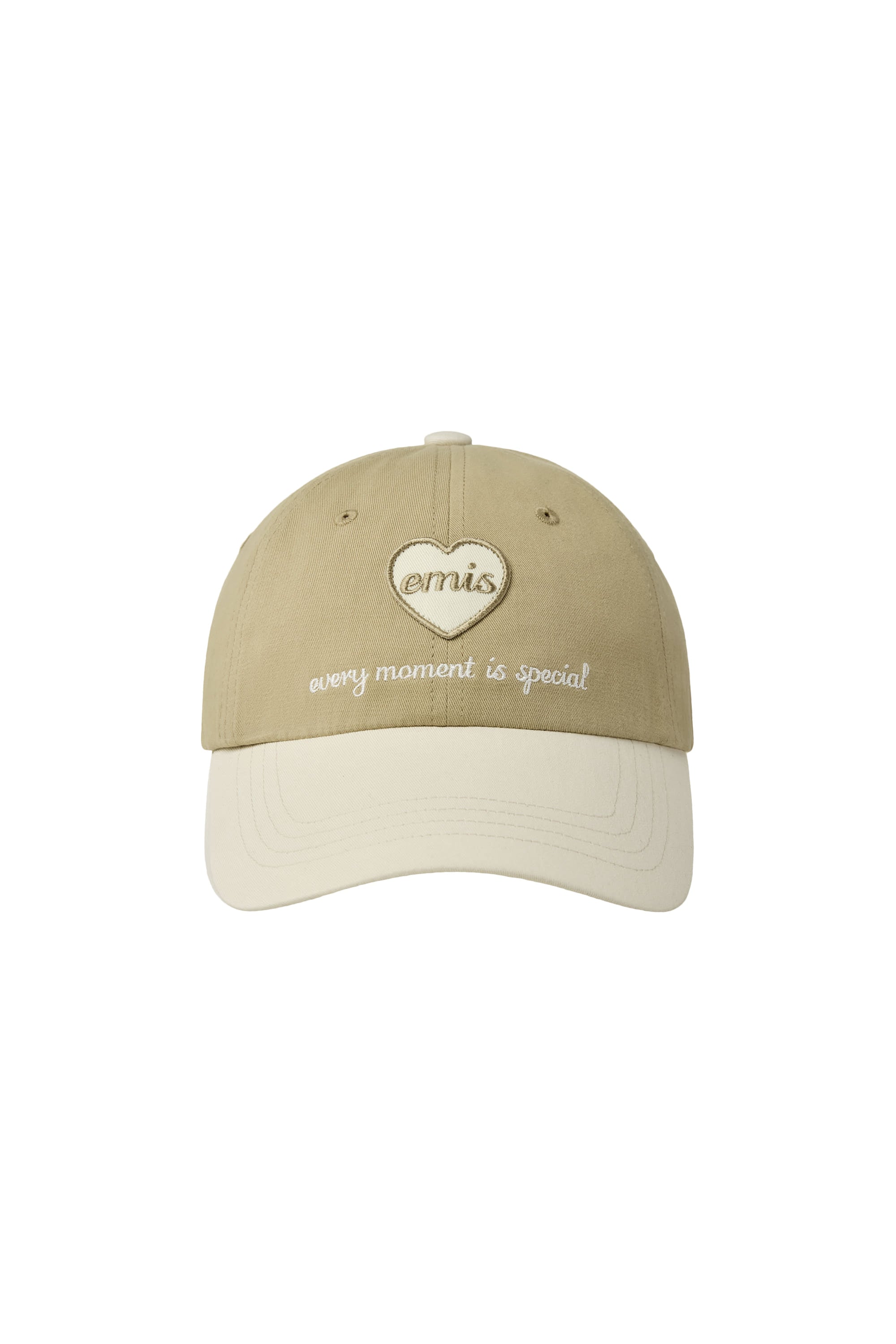 HEART WAPPEN TONE ON TONE BALL CAP – emis